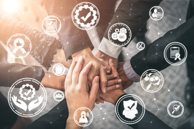 QA Quality Assurance and Quality Control Concept